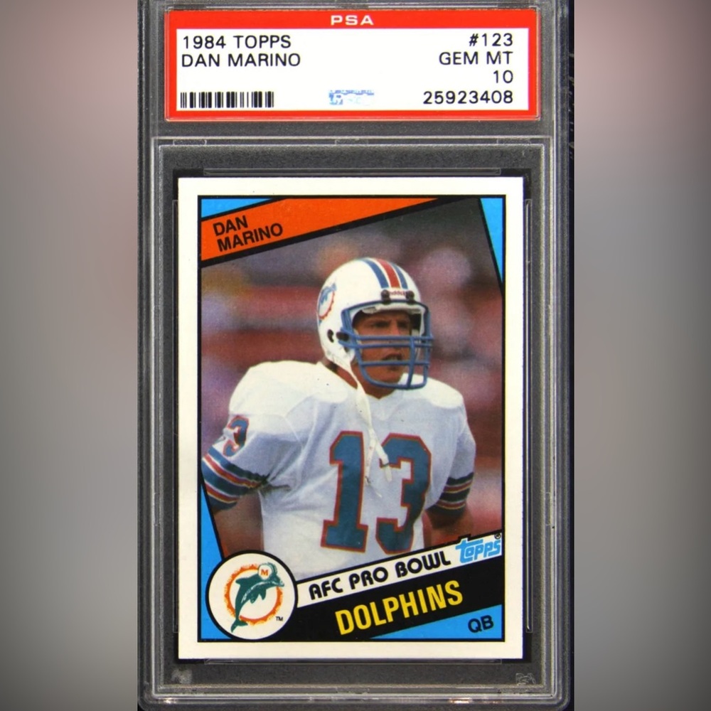 1984 Topps Dan Marino Rookie Card PSA 10 GEM MINT! Holy Grail? NFL HOF
